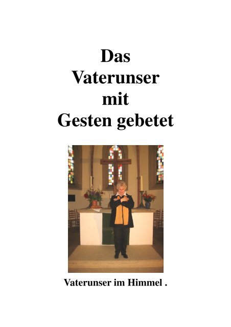 Frauengottesdienst Vaterunser mit Gesten