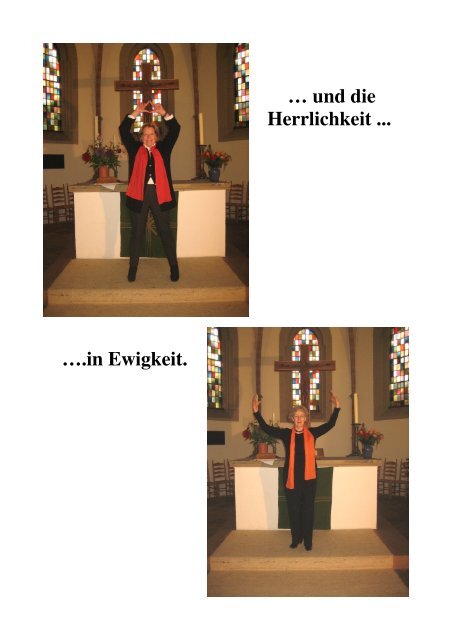 Frauengottesdienst Vaterunser mit Gesten