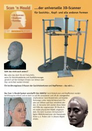 der universelle 3D-Scanner für Gesichts-, Kopf- und alle anderen ...