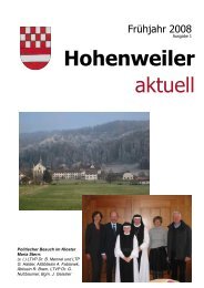 Hohenweiler aktuell