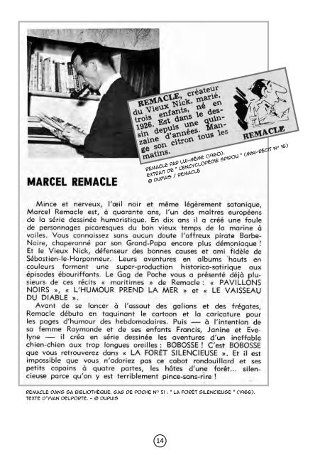 MARCEL REMACLE - Escapages
