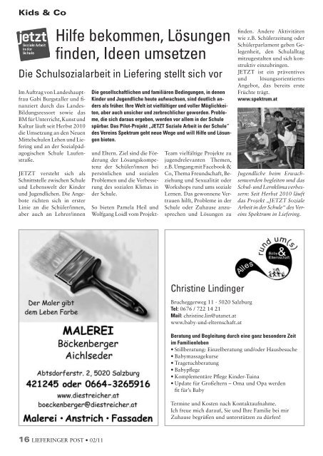 Lieferinger Post 2. Ausgabe 2011