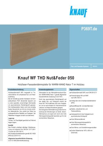 P369T.de Knauf WF THD Nut&Feder 050 - Agepan