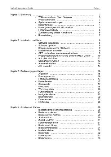 Chart Navigator Handbuch als PDF (2,3 MB) - NV-Verlag