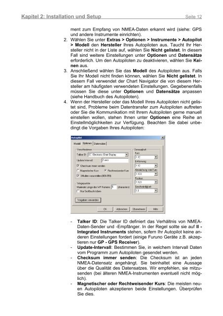 Chart Navigator Handbuch als PDF (2,3 MB) - NV-Verlag
