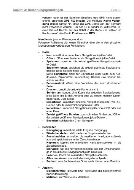 Chart Navigator Handbuch als PDF (2,3 MB) - NV-Verlag