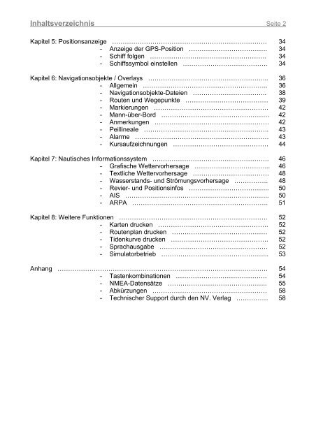 Chart Navigator Handbuch als PDF (2,3 MB) - NV-Verlag