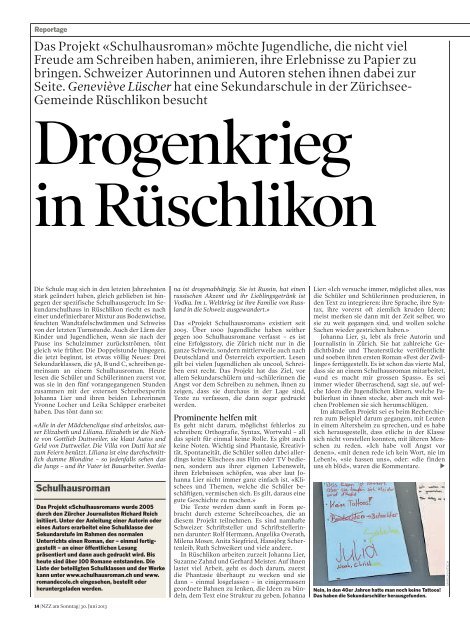 Bücher am Sonntag - Neue Zürcher Zeitung