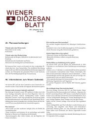 Diözesanblatt 6/2012 - Thema Kirche