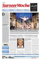 Ausgabe Surseer Woche 13. Januar 2011 - Neu auf www ...