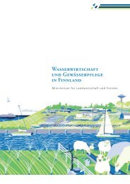 DE: Wasserwirtschaft und Gewässerpflege in Finnland