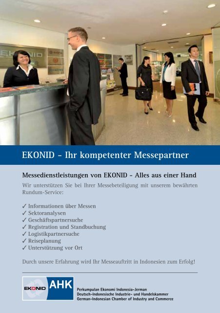 Messepotential Indonesien - Deutsch-Indonesische Industrie- und ...