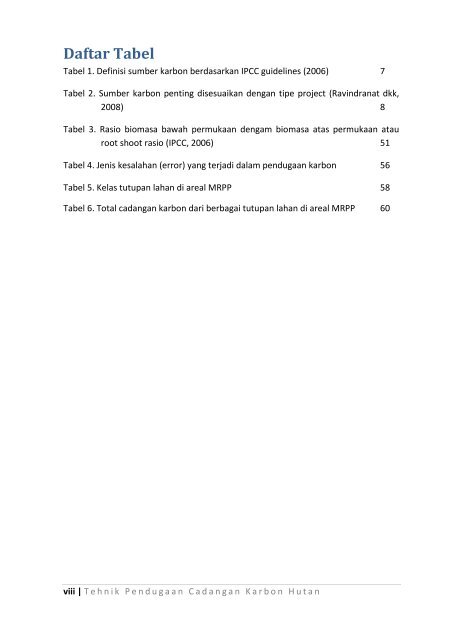 Tehnik Pendugaan Cadangan Karbon Hutan.pdf - FORCLIME