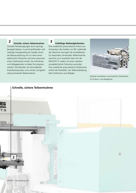 Prospekt: Robot-Systeme - Arburg