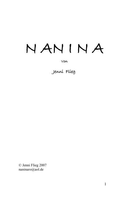 NANINA - Roman