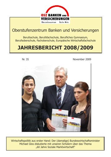 Jahresbericht 08/09 - OSZ Banken und Versicherungen