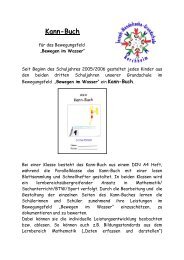 Beispiel für ein schulinternes Kann-Buch