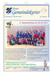 23.02.2013 - Gemeinde Nobitz