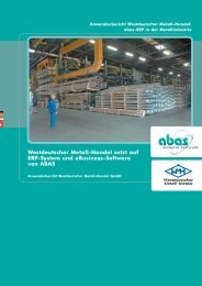 Anwenderbericht - ABAS Software AG