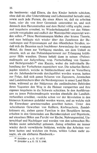 und Landfahrertums in der Schweiz. Dissertation, Zürich 1944. - sifaz