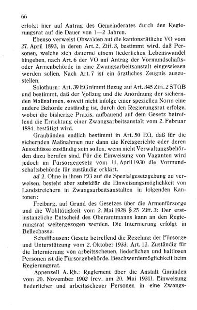 und Landfahrertums in der Schweiz. Dissertation, Zürich 1944. - sifaz