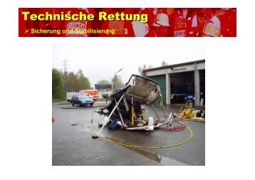 Technische Rettung - bei der Freiwilligen Feuerwehr Bindsachsen!
