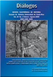 SIGlo xIx - Escuela de Historia - Universidad de Costa Rica