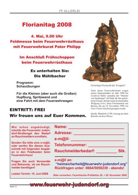 Ausgabe 1 - FF Judendorf Strassengel