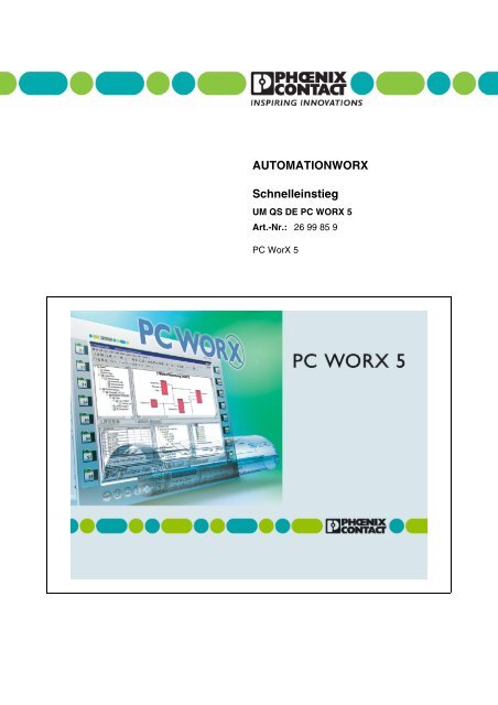 Schnelleinstieg UM QS DE PC WORX 5