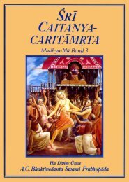 Sri Caitanya-caritamrta Madhya-lila Teil 3 - Srila Prabhupadas ...