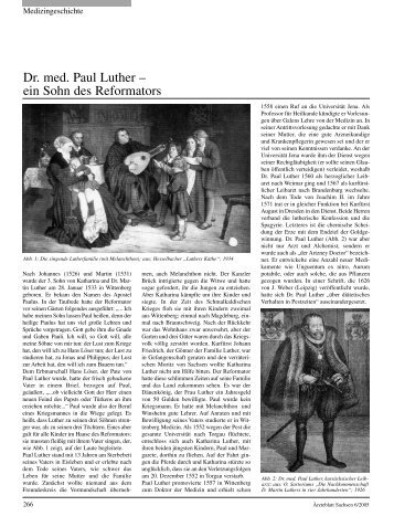 Dr. med. Paul Luther – ein Sohn des Reformators