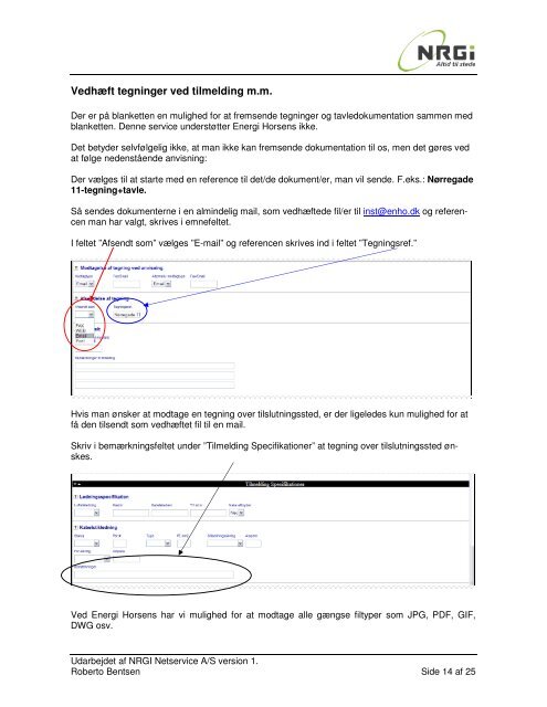 Instruktion i udfyldelse og brug af www ... - NRGI.dk