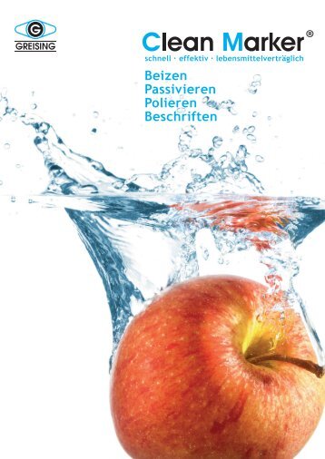 Beizen Passivieren Polieren Beschriften - Greising