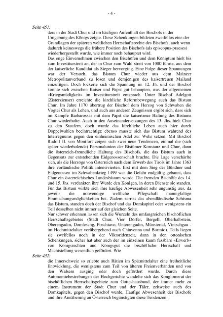 Liste der Bischöfe und Domherren des Bistums Chur - Burgenverein ...