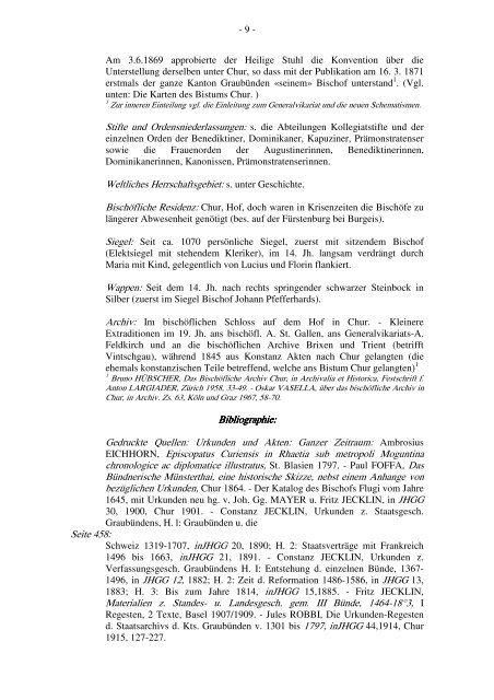 Liste der Bischöfe und Domherren des Bistums Chur - Burgenverein ...