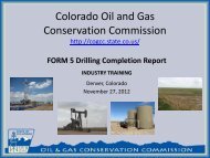 Form 5 Instructions - Colorado Oil and Gas Conservation Commission