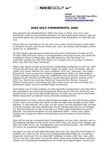 Nike_Company profile 2009-D - Golf.de