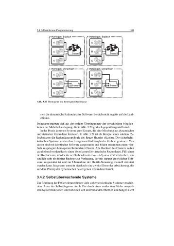 3.4.2 Selbstüberwachende Systeme - Prof. Dr. Dirk W. Hoffmann