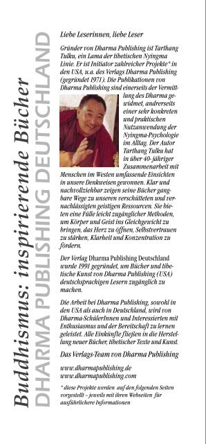 Katalog - Dharma Publishing Deutschland