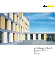 Architektenordner Fassade - Sto