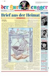 Gurlifiengger 2003 - Volksstimme - Die Zeitung für das Oberbaselbiet