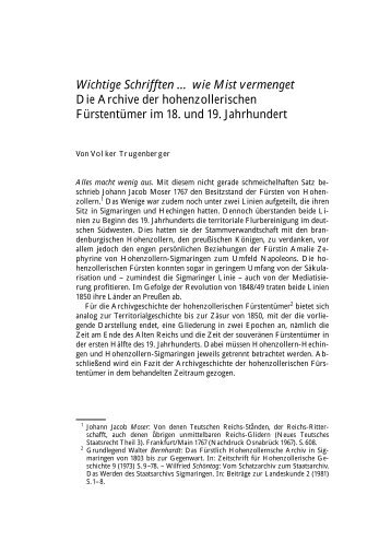 A 20: Trugenberger (application/pdf 91.8 KB) - Landesarchiv Baden ...