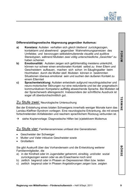 Vorbemerkungen zum Heft 9