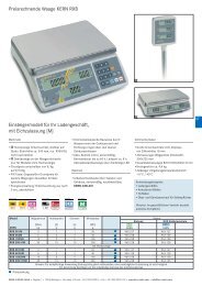 Preisrechnende Waage KERN RXB Einsteigermodell für Ihr ...