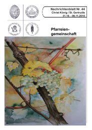 Pfarrnachrichten 2010_44.pdf - Pfarreiengemeinschaft Lingen-Süd