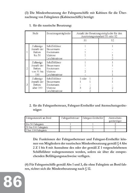 Schifffahrt-ArbeitnehmerInnenschutzverordnung ... - Arbeitsinspektion
