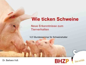 Vortrag Voss - wie ticken Schweine.pdf - DLR