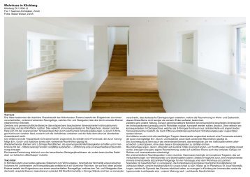 Wohnhaus in Kilchberg - Frei + Saarinen Architekten