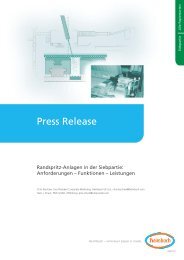 03 Randspritz-Anlagen in der Siebpartie - Heimbach Group