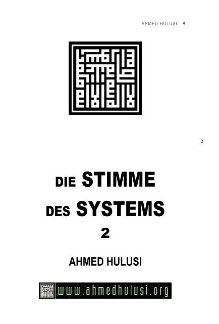 von deinem weg zu allah - ahmed hulusi web sitesi - download